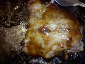 Chicken Thigh Meat (Broilers or Fryers, Roasted, Cooked)