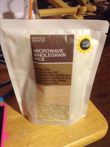Marks & Spencer Microwave Wholegrain Rice
