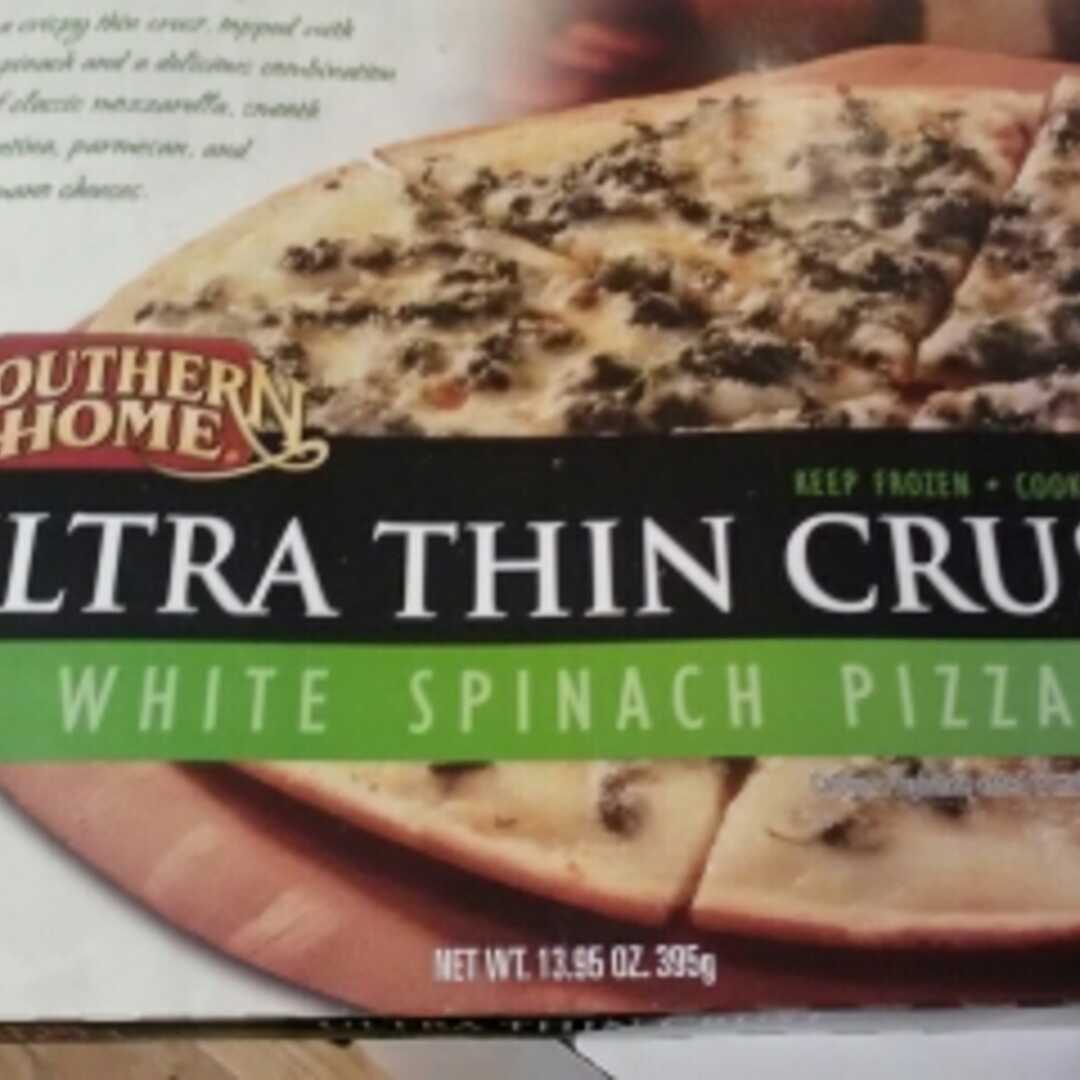 Southern Home White Spinach Ultra Thin Crust Pizza