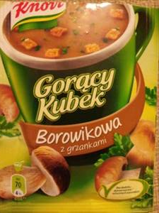 Knorr Gorący Kubek Borowikowa z Grzankami