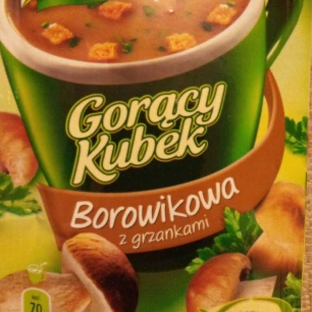 Knorr Gorący Kubek Borowikowa z Grzankami