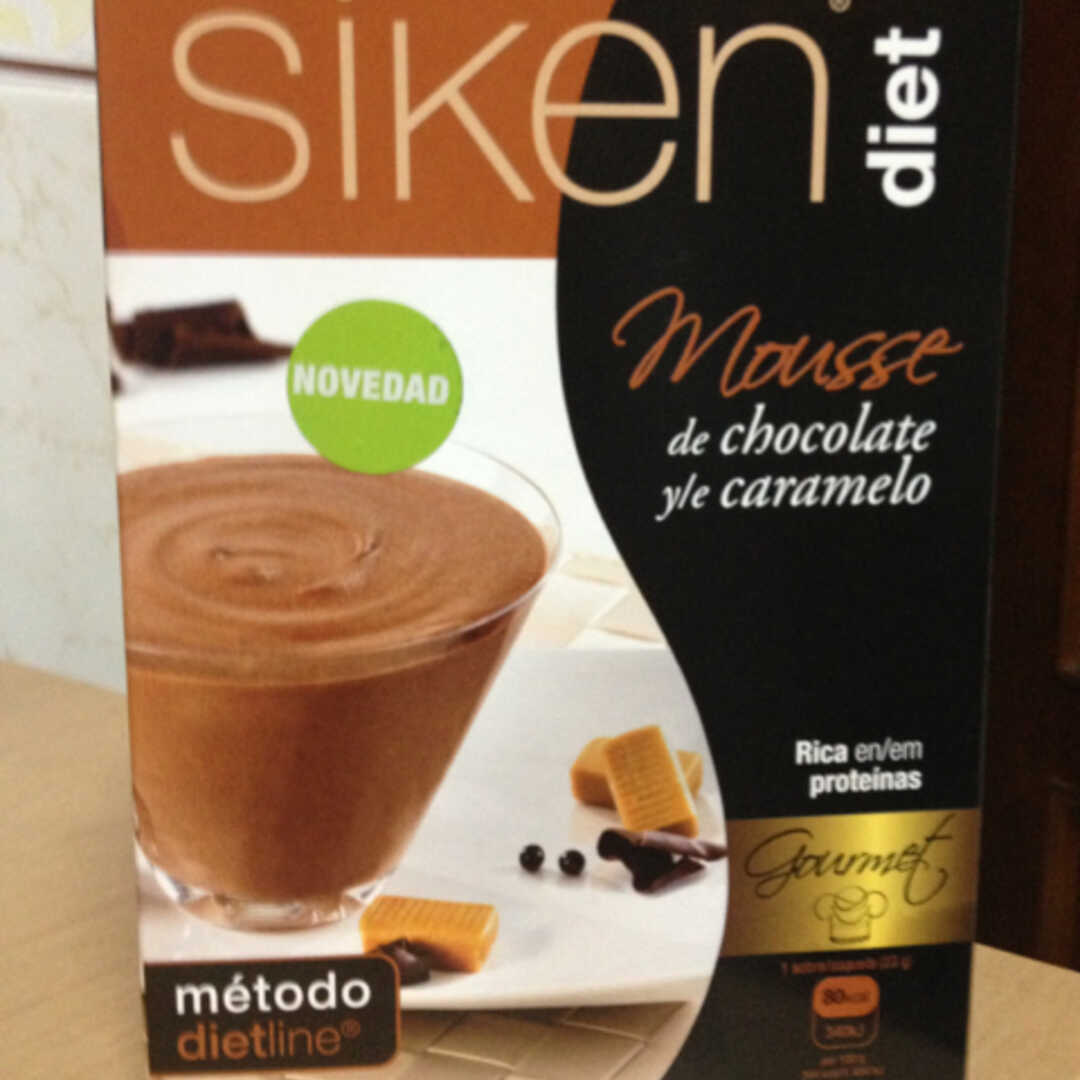 Siken Mousse de Chocolate y Caramelo