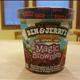 Ben & Jerry's Magic Brownies Black Raspberry Ice Cream Swirled with Sweet Cream Ice Cream & Fudgy Brownies