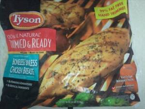 Tyson Foods 99% Fat Free Boneless Skinless Chicken Breasts