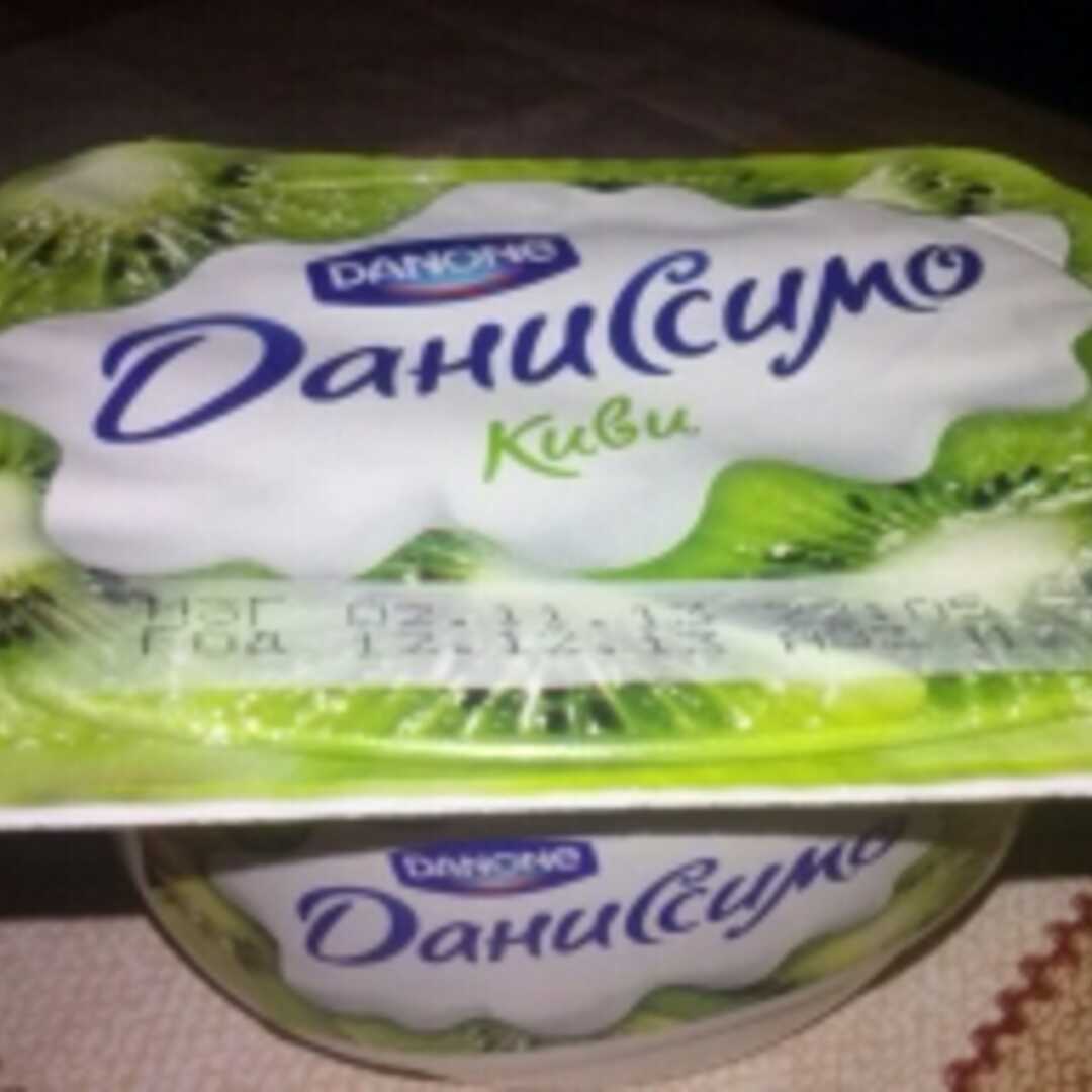 Даниссимо  Продукт Творожный с Киви