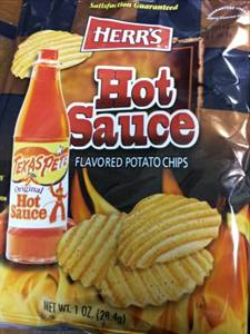Herr's Hot Sauce Potato Chips