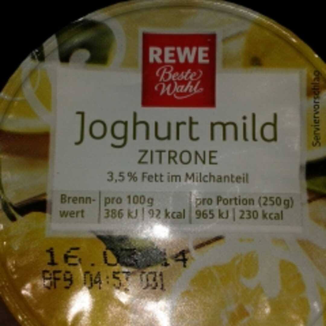 REWE Joghurt Mild Zitrone (250g)