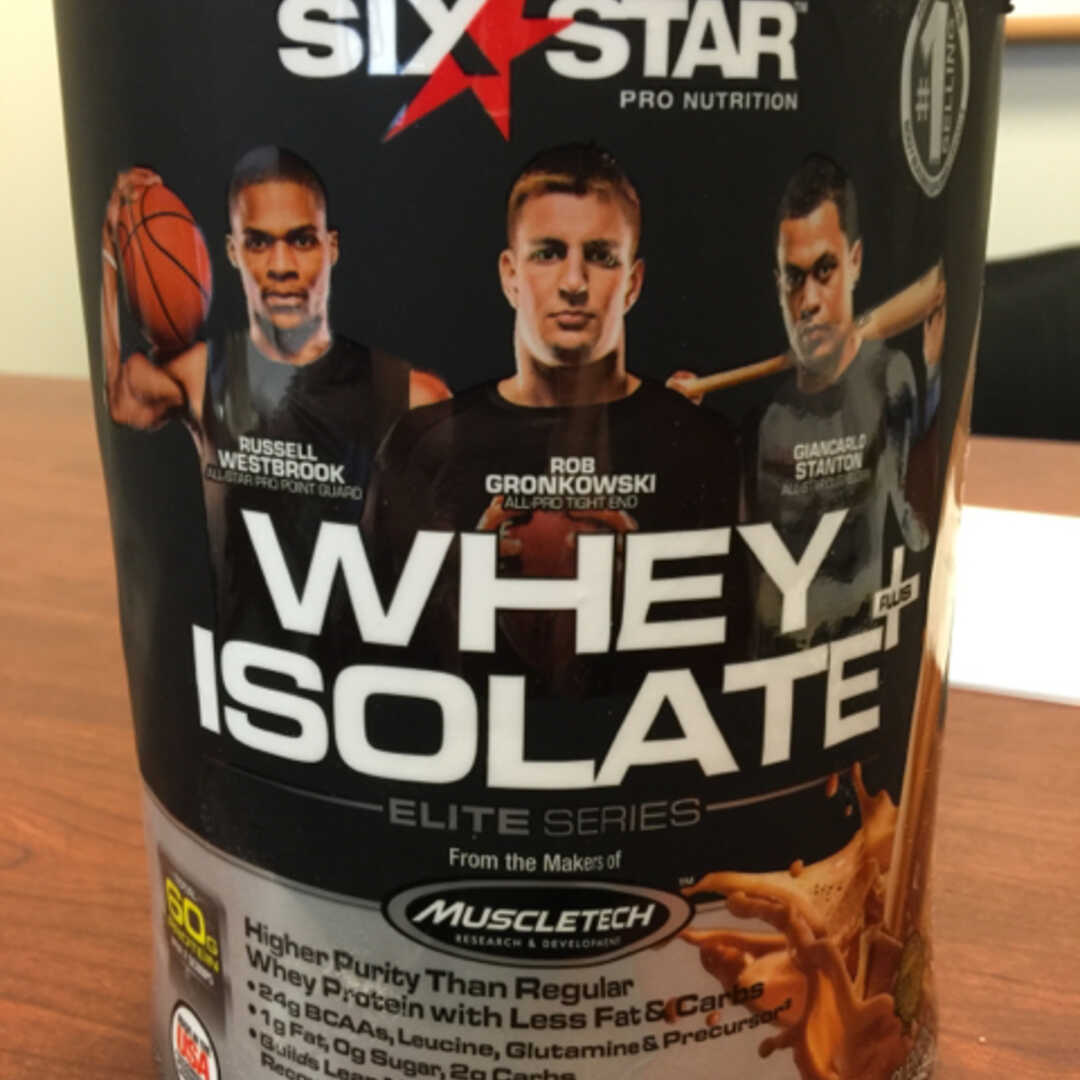 Six Star Pro Nutrition Whey Isolate Elite Series - Decadent Chocolate