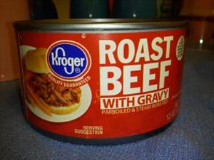 Kroger Roast Beef with Gravy