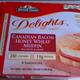 Jimmy Dean Delights Honey Wheat Muffin Canadian Bacon, Egg White & Cheese