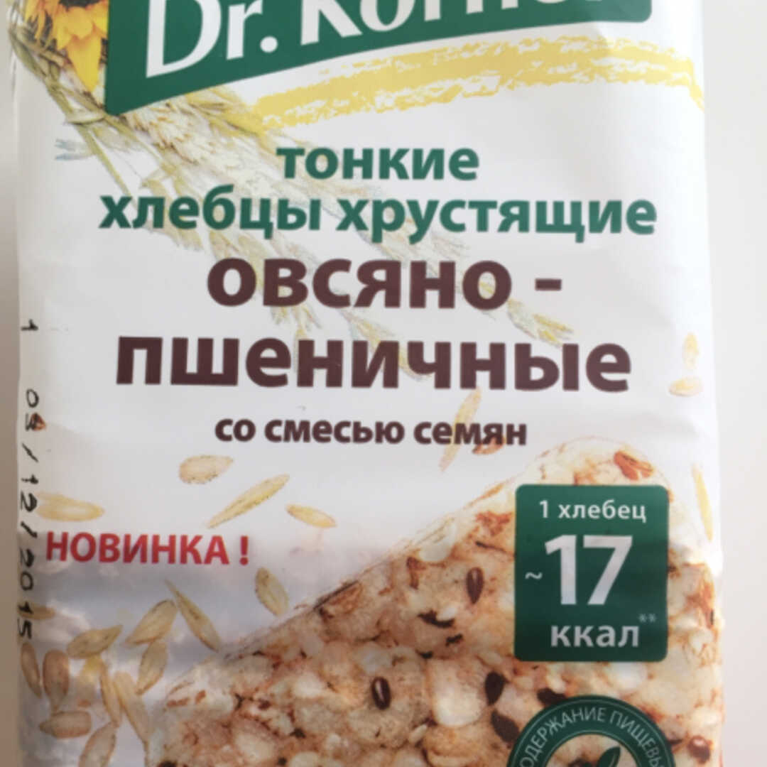 Dr. Korner Хлебцы Овсяно-Пшеничные со Смесью Семян