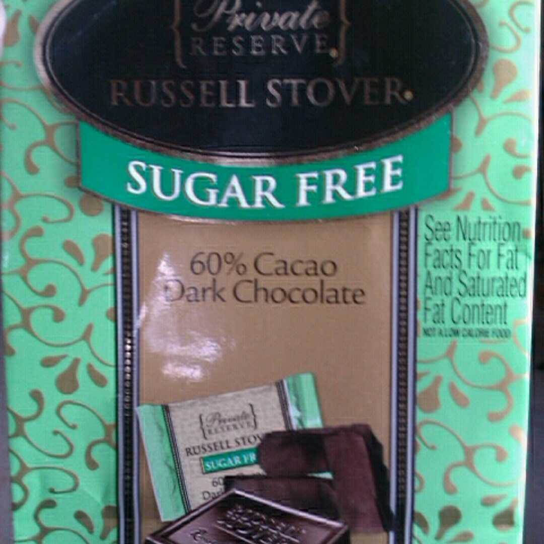 Russell Stover Private Reserve Sugar Free 60% Cacao Dark Chocolate