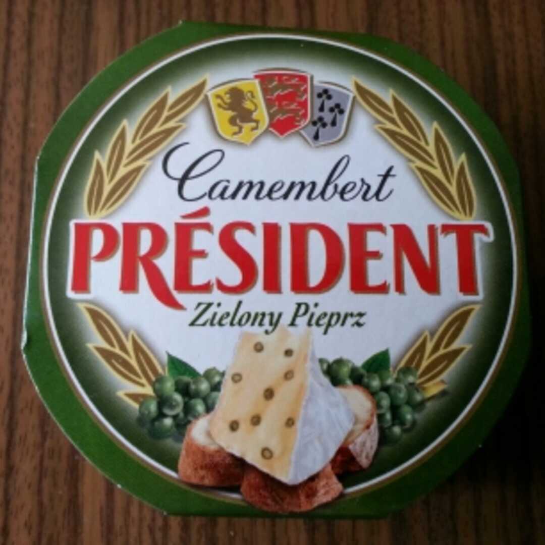 President Camembert Zielony Pieprz