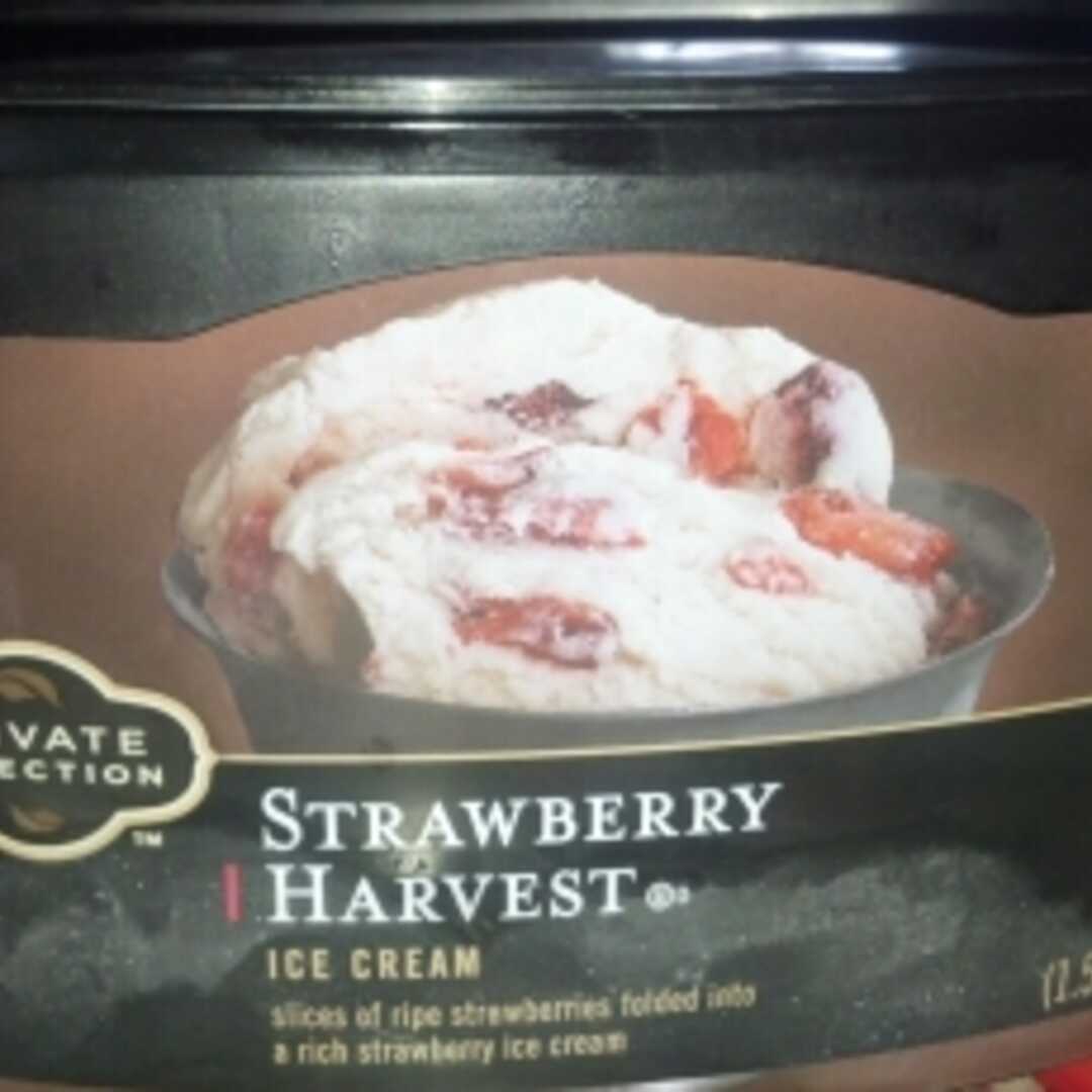 Private Selection Strawberry Harvest Ice Cream