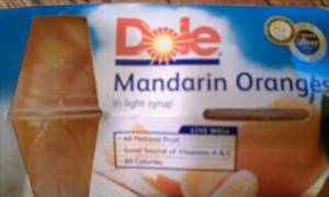 Dole Mandarin Oranges in Light Syrup