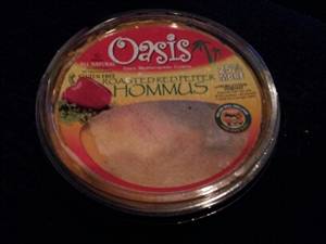 Oasis Mediterranean Cuisine Roasted Red Pepper Hommus
