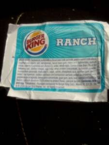 Burger King Ranch Dipping Sauce