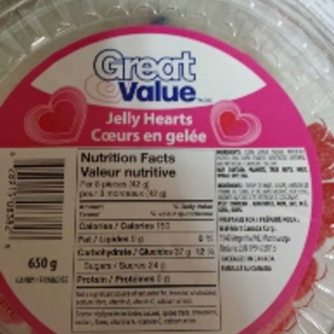 Great Value Jelly Hearts