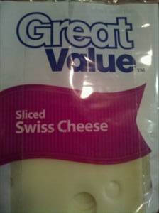 Great Value Sliced Swiss Cheese