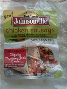 Johnsonville Chipotle Monterey Jack Cheese Chicken Sausage