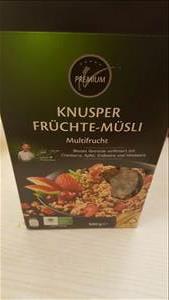 Premium Knusper Früchte-Müsli Multifrucht