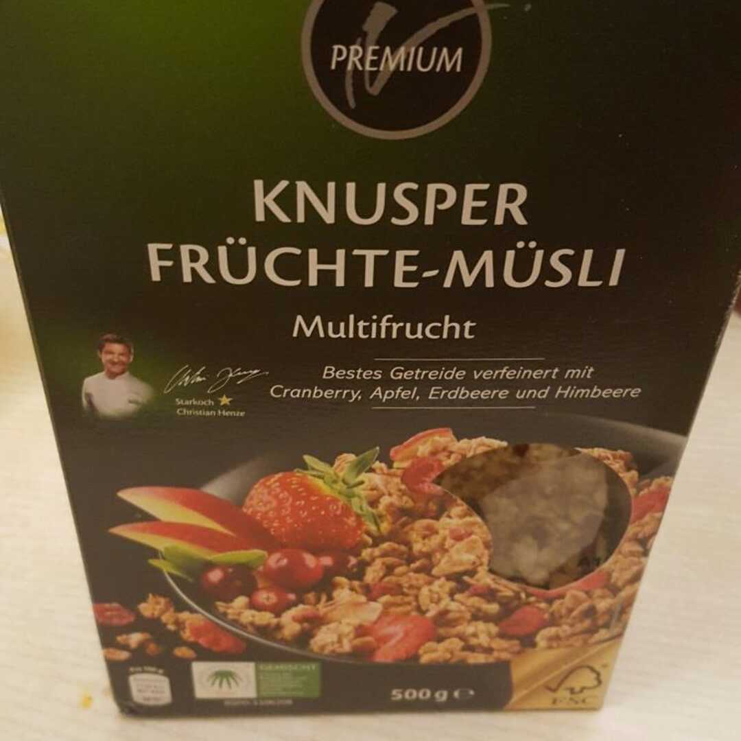 Premium Knusper Früchte-Müsli Multifrucht