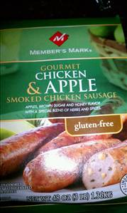 Member's Mark Chicken & Apple Smoked Chicken Sausage