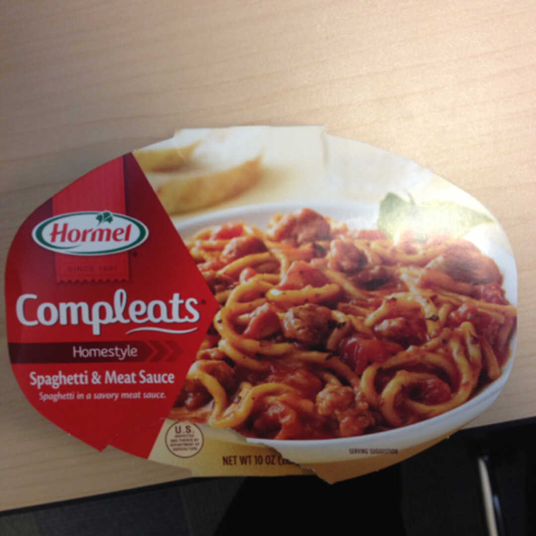 Hormel Compleats Spaghetti with Meat Sauce