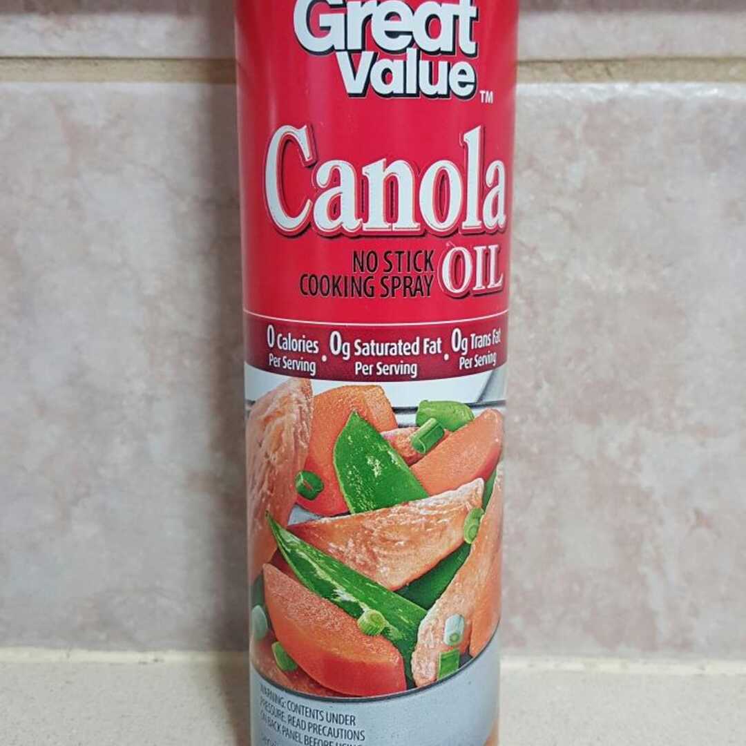 Great Value No Stick Canola Oil Cooking Spray