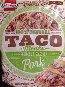 Hormel Taco Meats - Shredded & Seasoned Pork