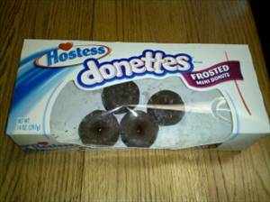 Hostess Chocolate Frosted Mini Donettes