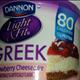 Dannon Light & Fit Greek Blends - Strawberry Cheesecake