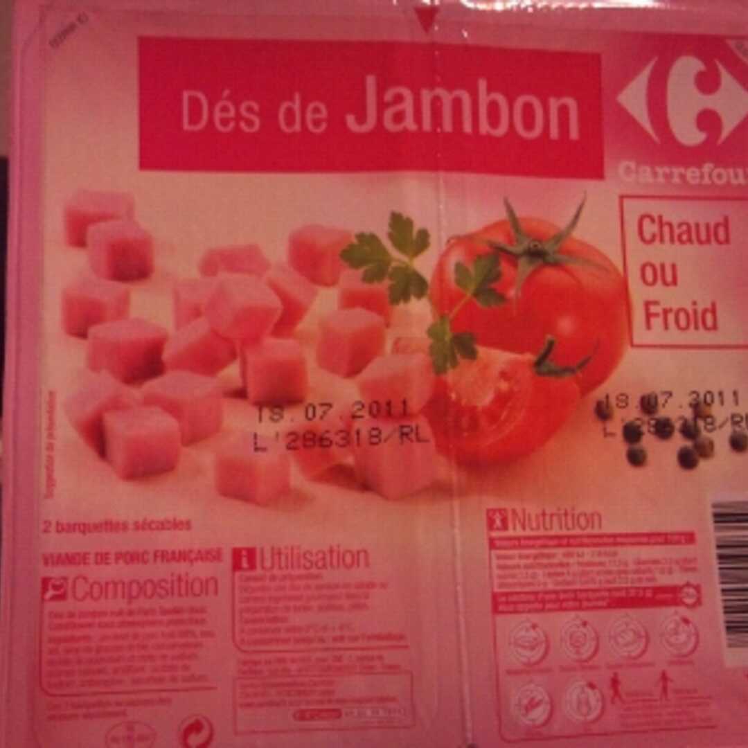 Carrefour Dés de Jambon