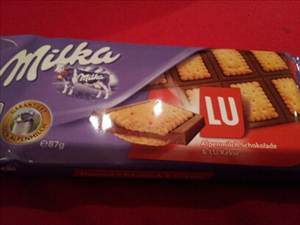 Milka Alpenmilch Schokolade & LU Kekse