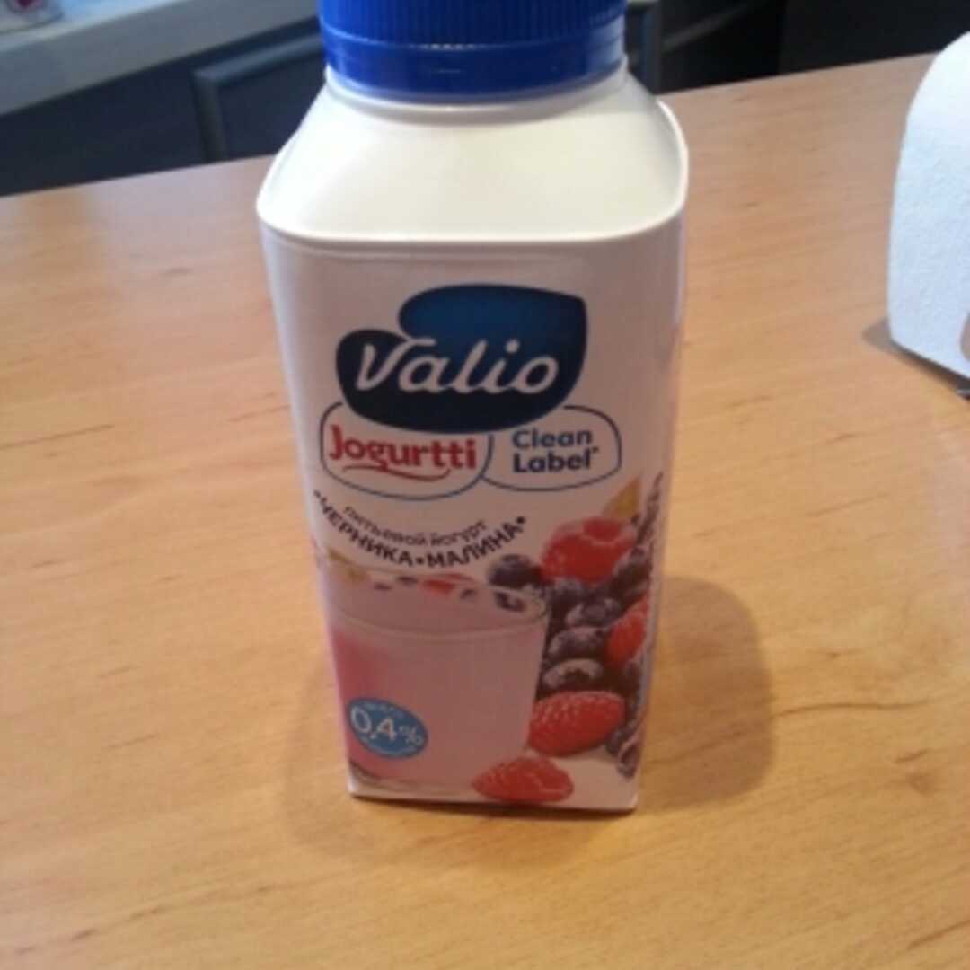Valio Питьевой Йогурт с Черникой и Малиной