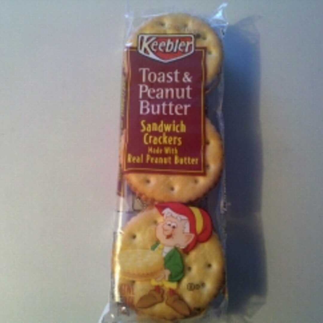 Keebler Toast  & Peanut Butter Sandwich Crackers