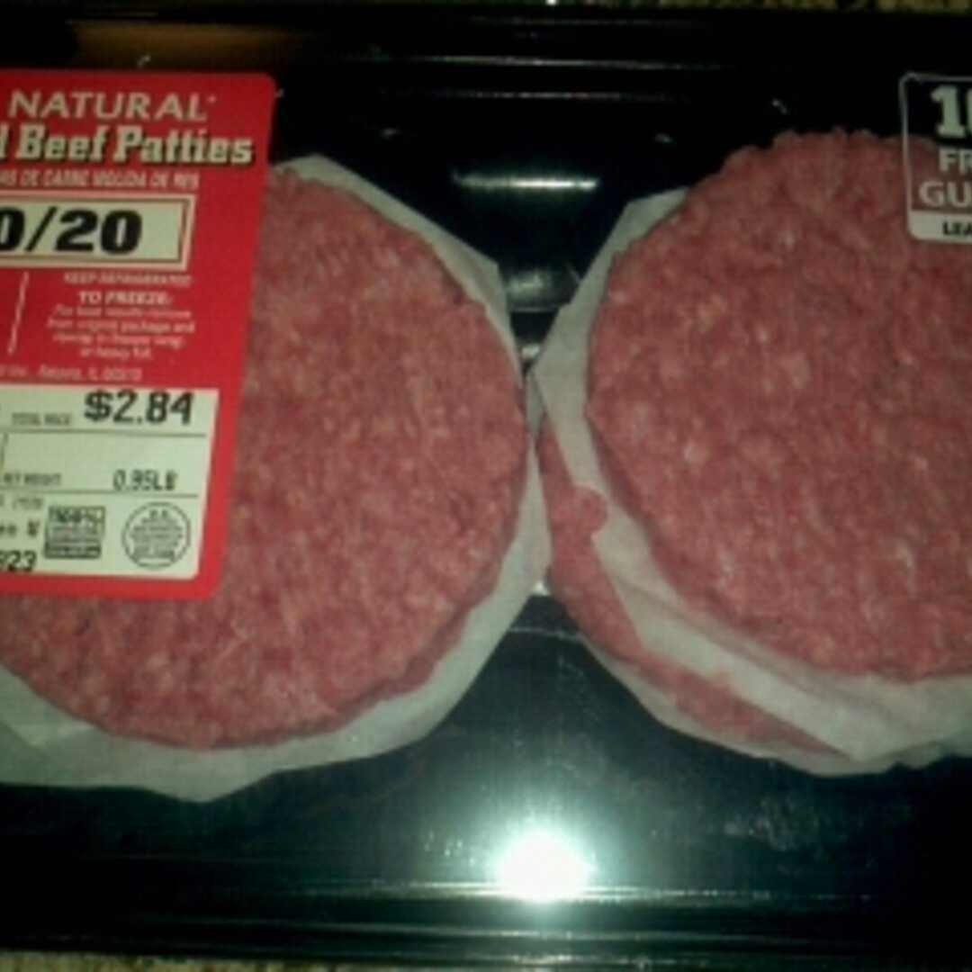 150g Beef Patty Calories