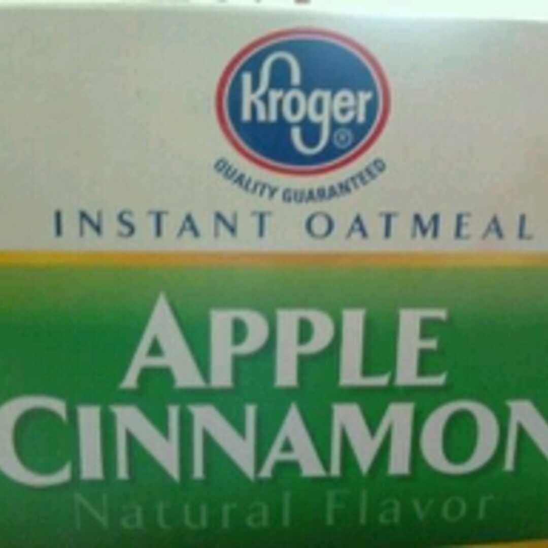 Kroger Apple & Cinnamon Instant Oatmeal