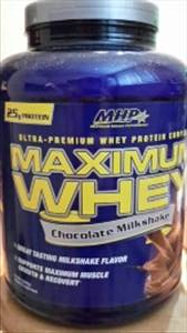 MHP Maximum Whey Vanilla Milkshake