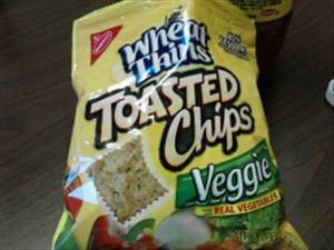 Nabisco Wheat Thins Toasted Chips Veggie