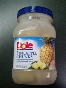 Dole Pineapple Chunks in 100% Pineapple Juice