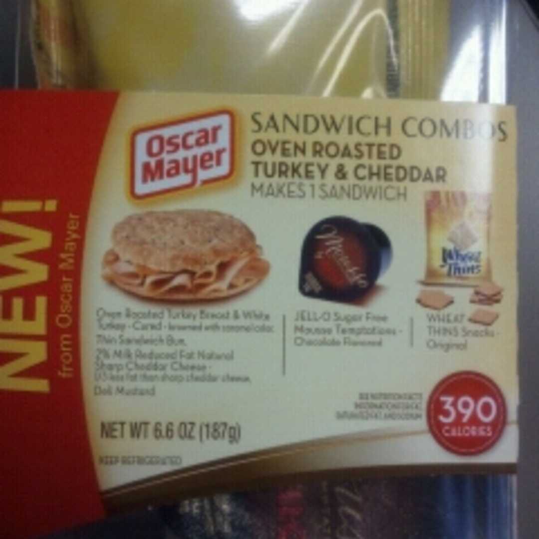 Oscar Mayer Oven Roasted Turkey & Cheddar Sandwich Combo