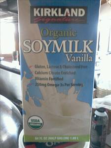 Kirkland Signature Organic Vanilla Soy Milk