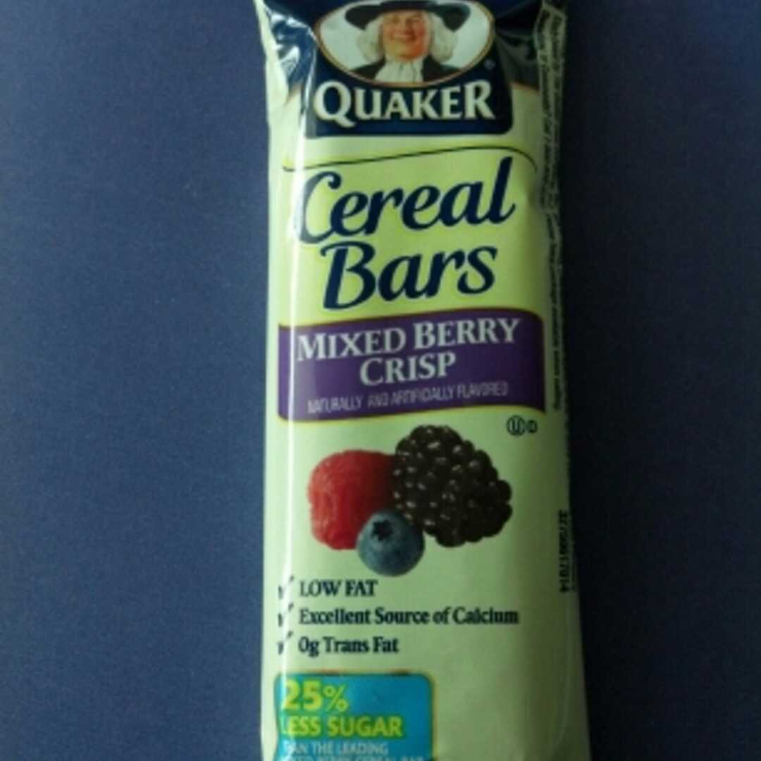 Quaker Cereal Bars - Mixed Berry Crisp