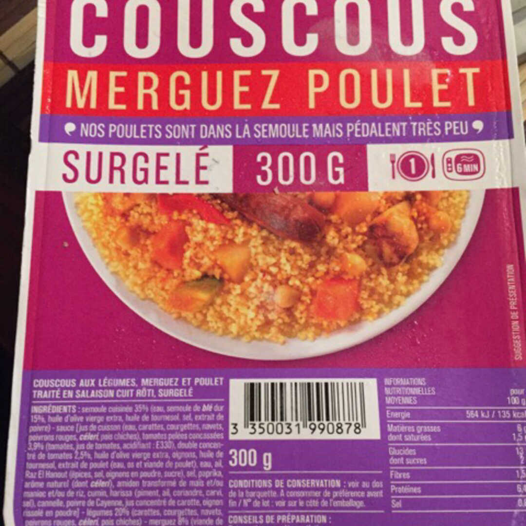 Monoprix Couscous Merguez Poulet