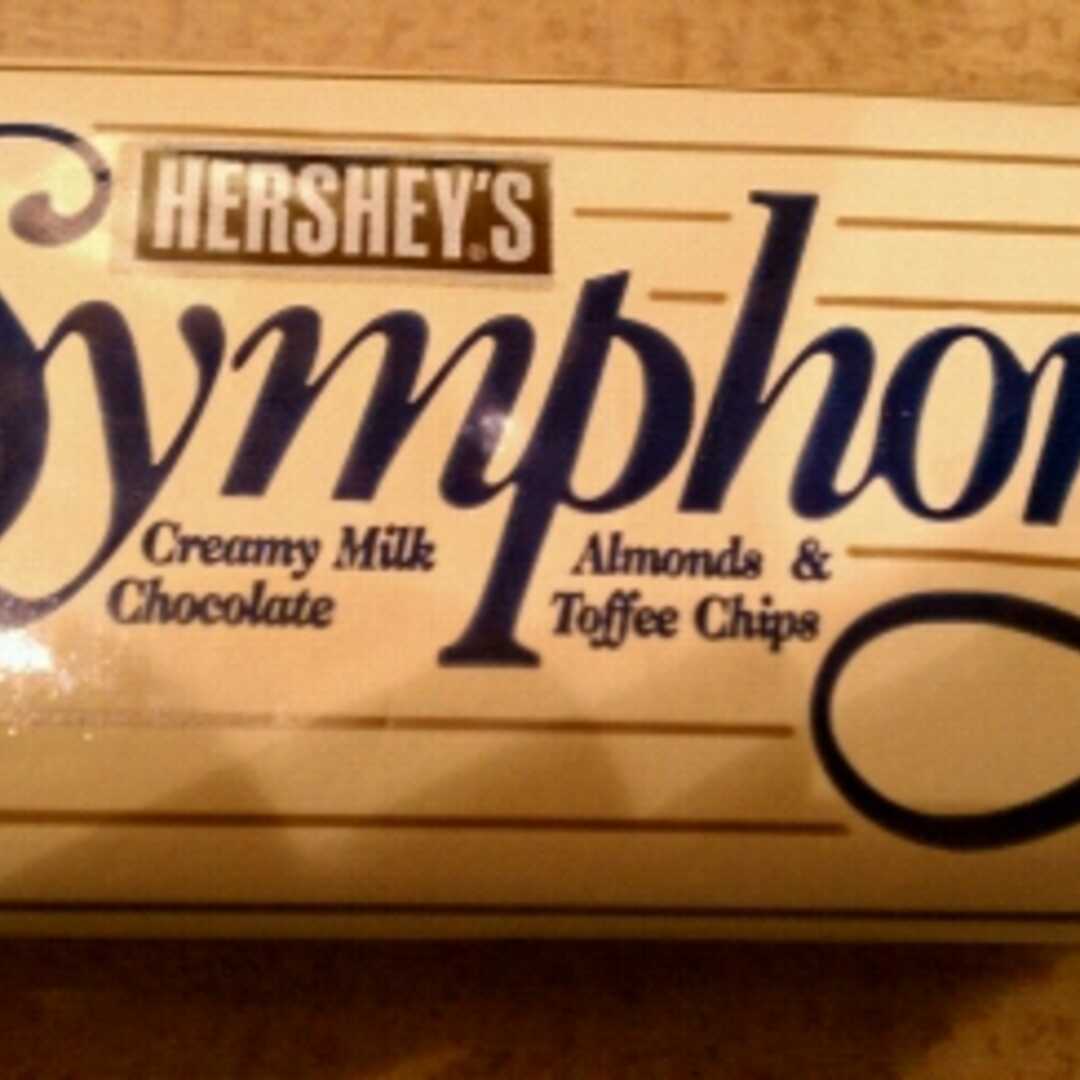 Hershey's Symphony Milk Chocolate with Almonds & Toffee Bar