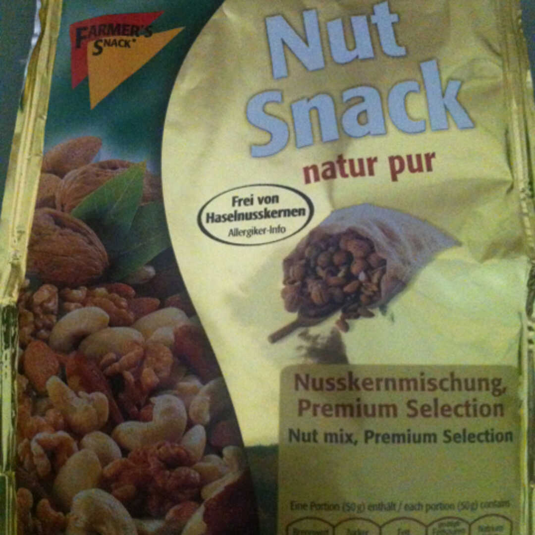 Farmer's Snack Nut Snack Natur Pur