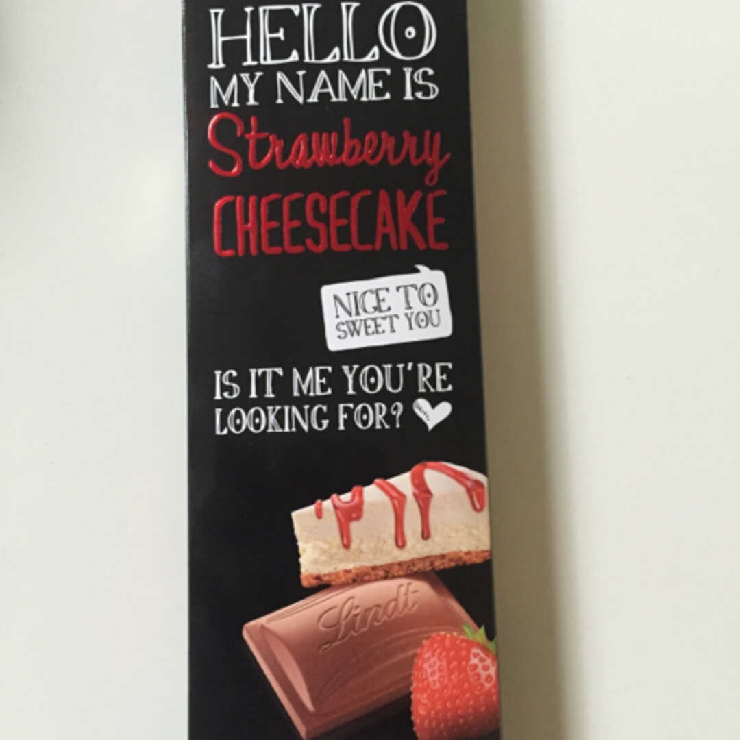 Lindt Strawberry Cheesecake