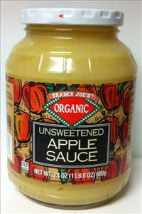 Trader Joe's Unsweetened Applesauce