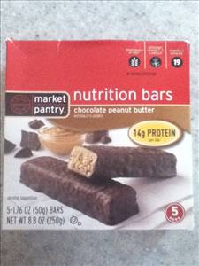 Market Pantry Chocolate Peanut Butter Nutrition Bar